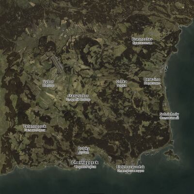 DayZ Map