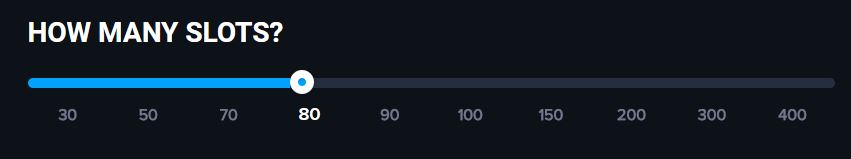 game server slots