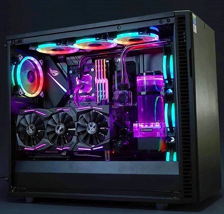 gaming pc setup