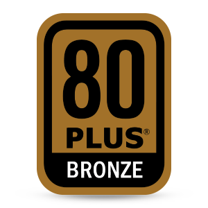 80+ bronze power supply rating