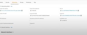 networking and security options
